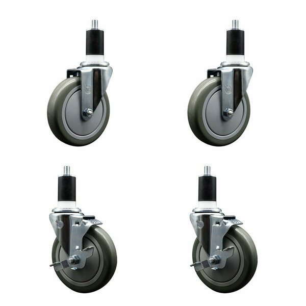 Service Caster Assure Parts 190WTCPK4 Replacement Caster Set, 4PK ASS-SCC-EX20S514-PPUB-2-TLB-2-112